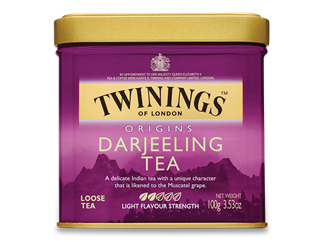 Twinings 영국 트와이닝 다즐링 루즈 티 캐디 잎차 100g (인터네셔널 블렌드)