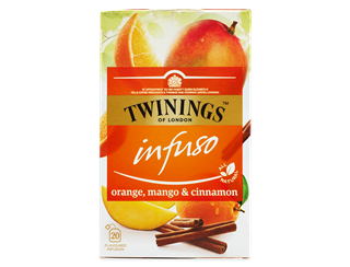 Twinings 영국 트와이닝 오렌지, 망고 &amp; 시나몬 - 티백 20개입
