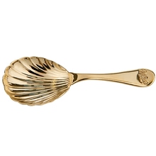 영국홍차,포트넘앤메이슨 골드 플레이티드 롱핸들 캐디 스푼 ,fortnum and mason,Fortnum&#039;s Gold-Plated Long Handle Caddy Spoon
