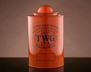 TWG Tea 싱가폴직배송 새턴 티 틴 인 오렌지 (250g)