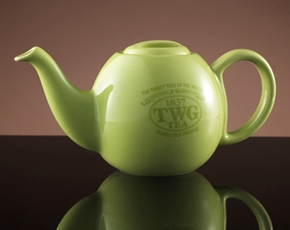 TWG Tea 싱가폴직배송 디자인 오키드 티팟 인 그린 (500ml)