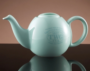 TWG Tea 싱가폴직배송 디자인 오키드 티팟 인 Sea 그린 (500ml)