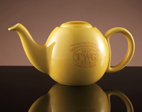 TWG Tea 싱가폴직배송 디자인 오키드 티팟 인 옐로 (500ml)