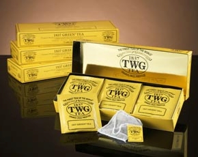TWG Tea 싱가폴직배송 1837 그린 티 녹차 티백 박스