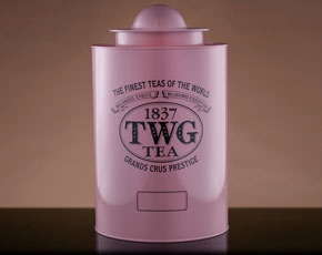 TWG Tea 싱가폴직배송 새턴 티 틴 인 핑크 (1kg)